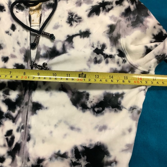 Royal Plush velour fitted zip up hoodie - Picture 9 of 13